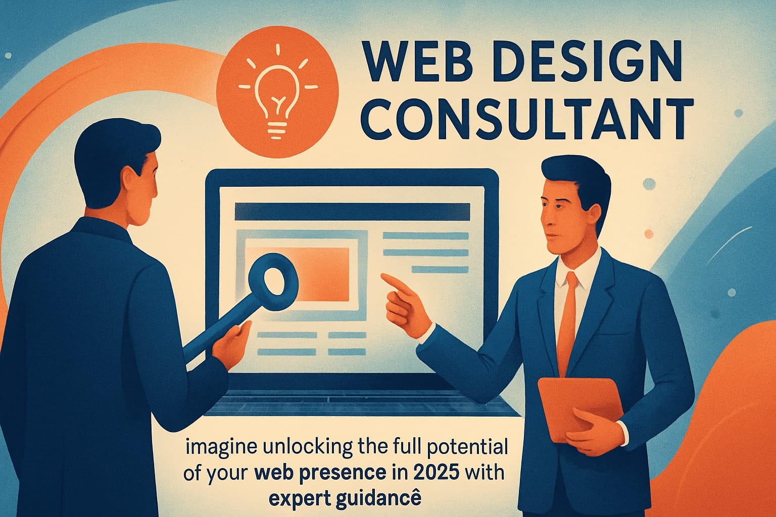 Web design consultant offering expert guidance for 2025.