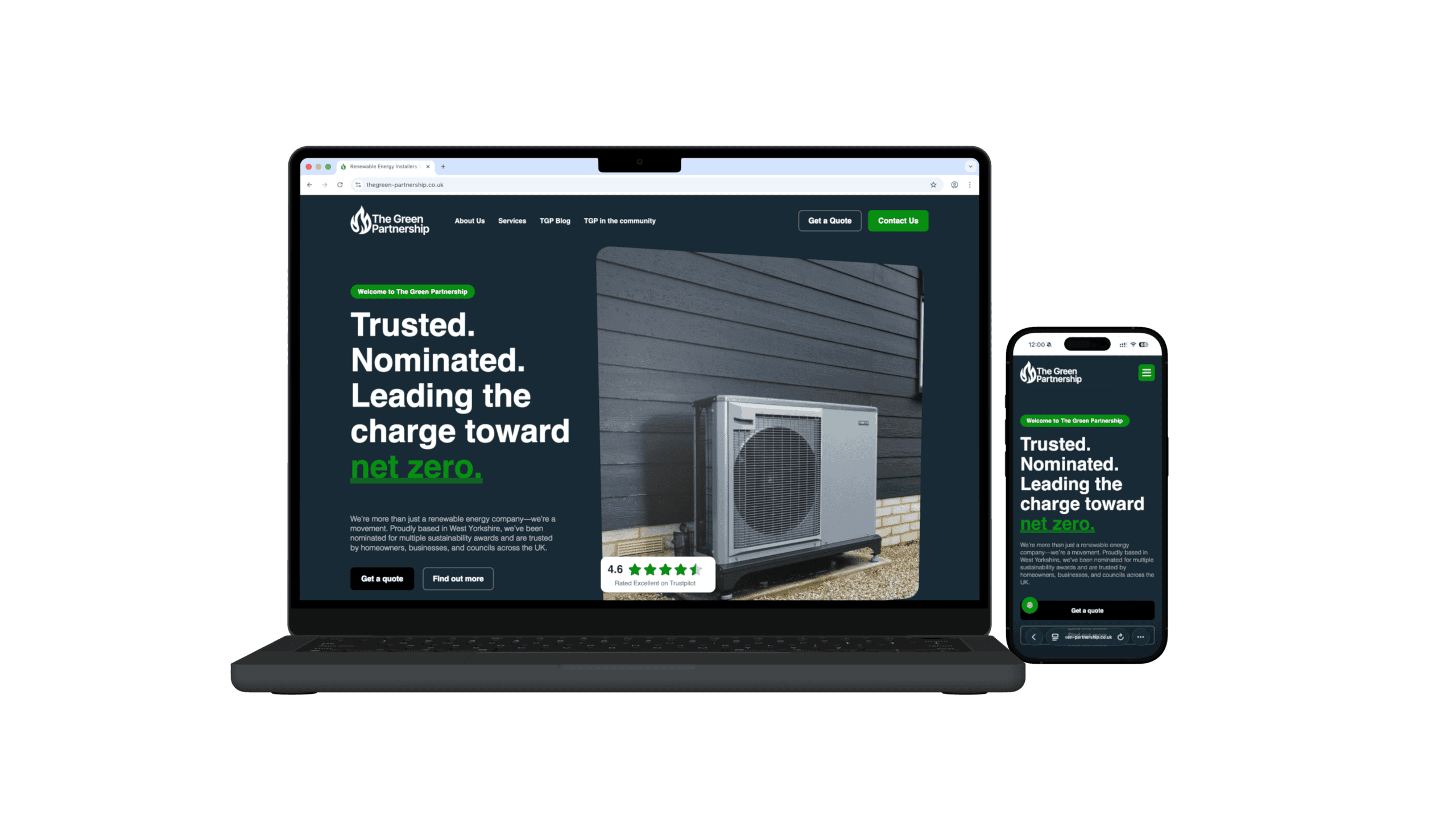 The Green Partnership – Squarespace to WordPress Migration & Conversion-Focused Rebuild